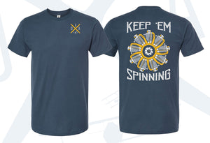 Keep 'Em Spinning Rotary T-Shirt
